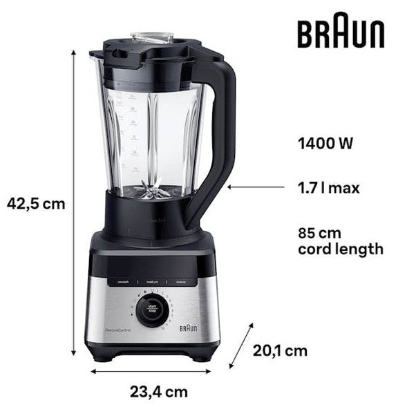Braun PowerBlend 7 Jug Blender | JB7551BK