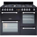 Leisure 110cm Cookmaster Dual Fuel Black | CK110F232K