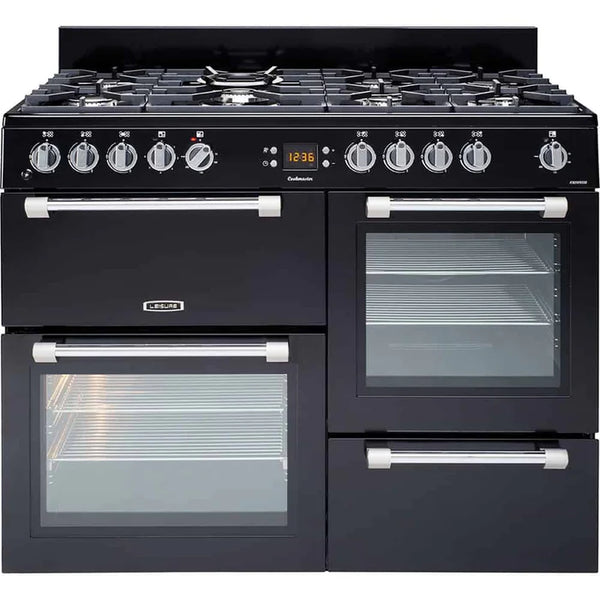Leisure 110cm Cookmaster Dual Fuel Black | CK110F232K