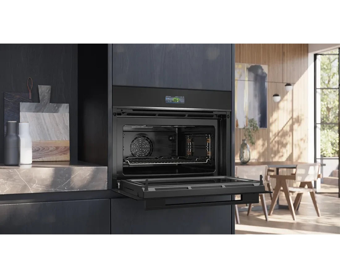 Siemens iQ700 Built‑In Combination Microwave Oven – 45cm H | CM742G1B1B