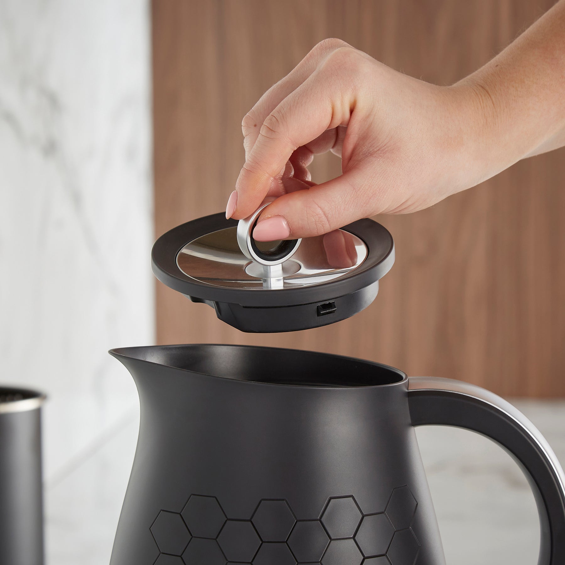 Morphy Richards Cassini 1.7L Black Kettle | 103020