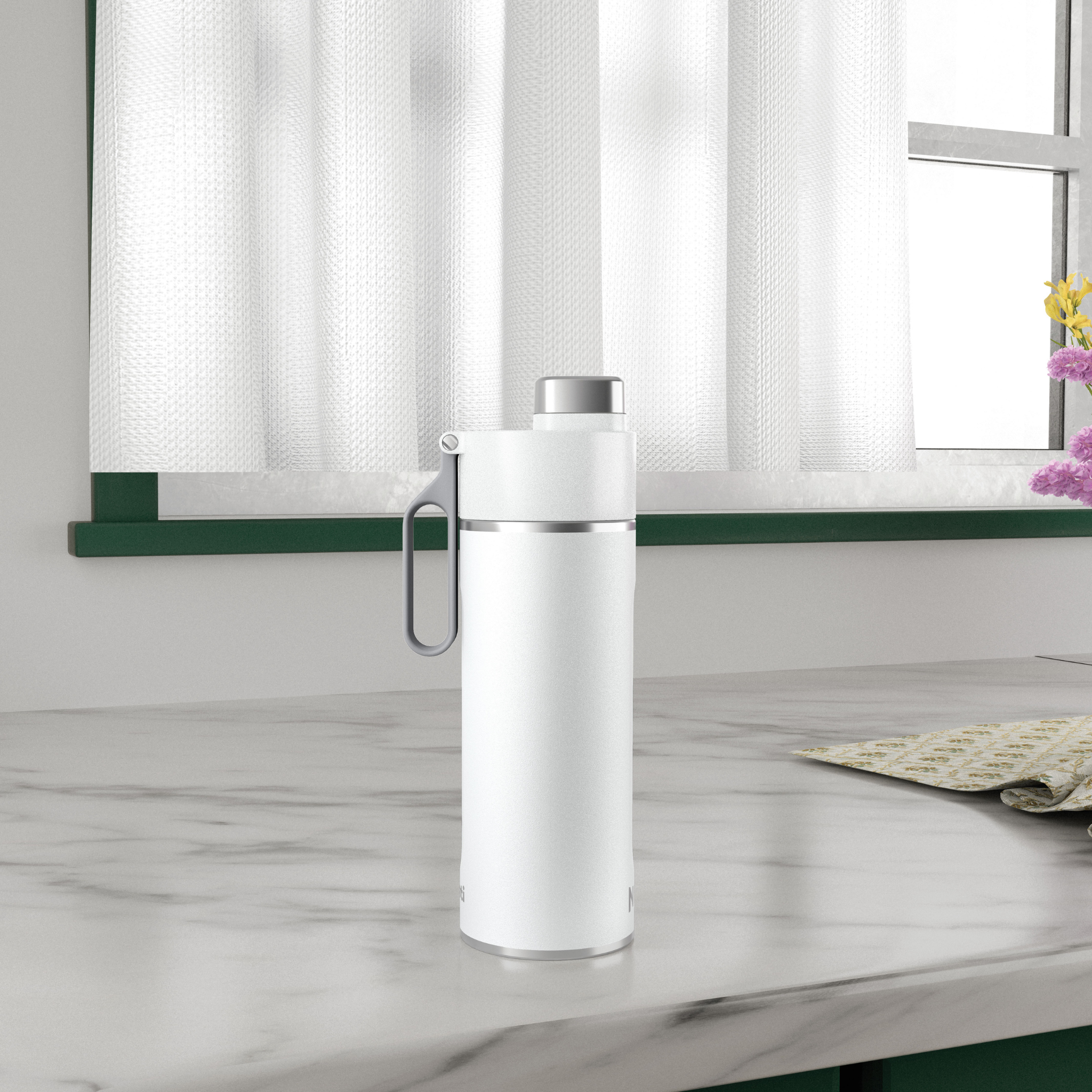 Ninja Thirsti Insulated Travel Bottle 530ml White product image
