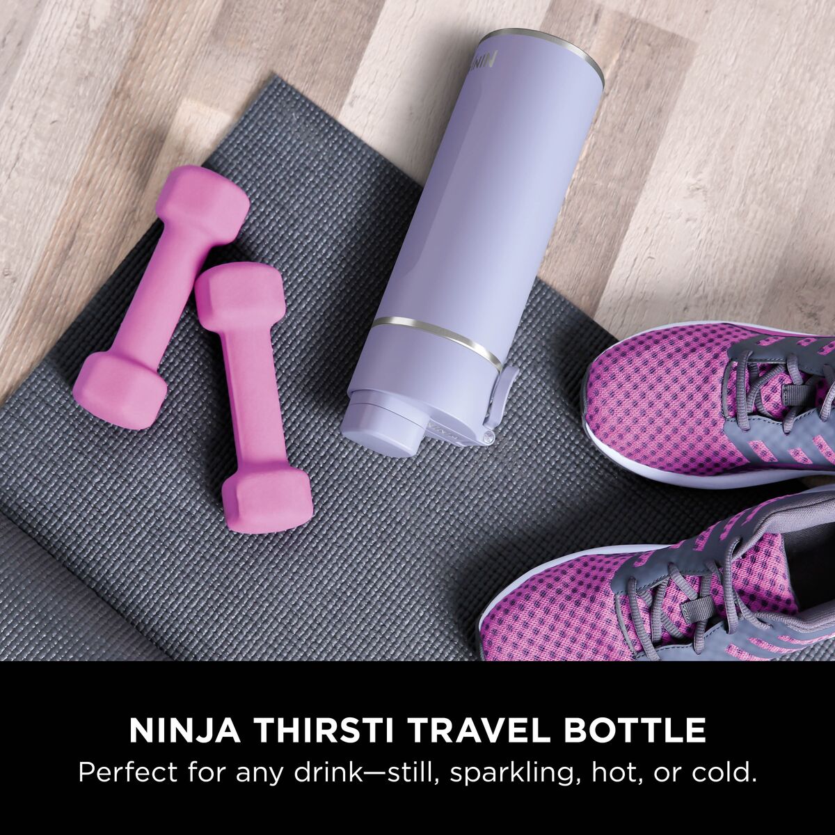Ninja Thirsti Insulated Travel Bottle 700ml Lavender product image