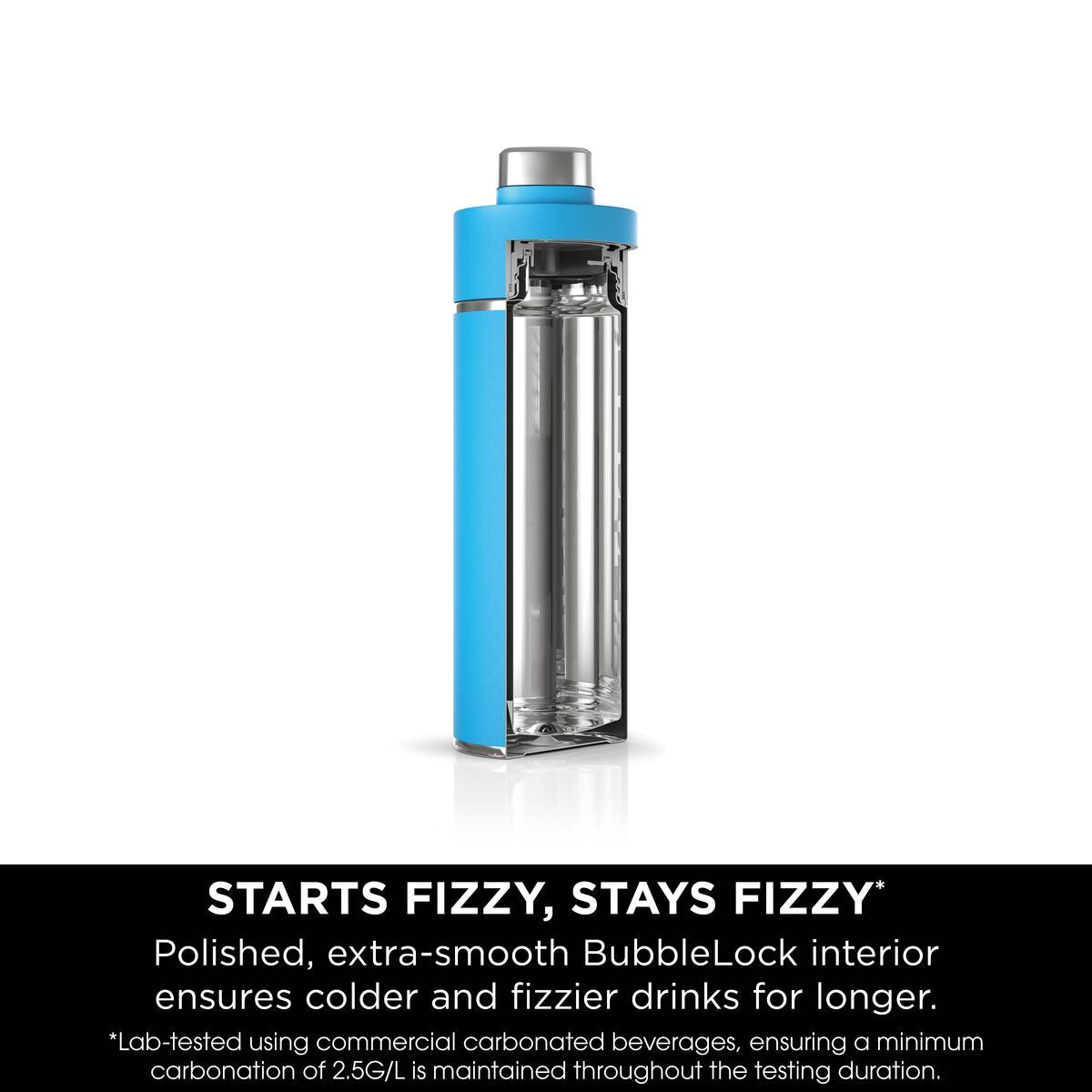 Ninja Thirsti Insulated Travel Bottle 700ml Tropical Blue product image