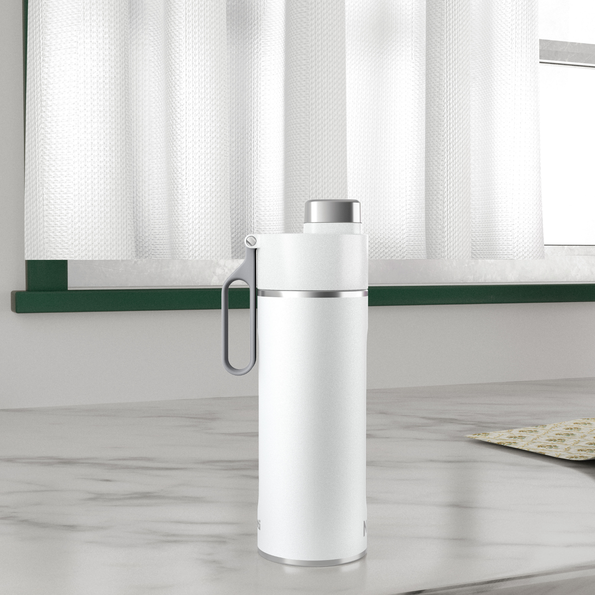 Ninja Thirsti Insulated Travel Bottle 700ml White product image