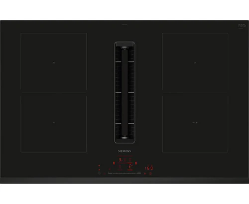 Siemens IQ500 80cm Induction Hob with Integrated Ventilation | ED851HQ26E