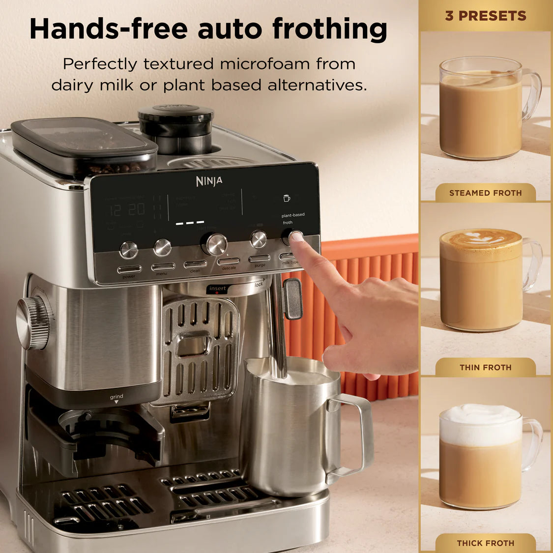 Ninja Luxe Café mini plus espresso machine | ES352UK