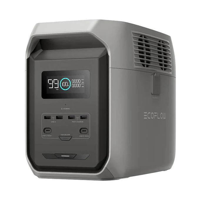 EcoFlow DELTA 3 1536Wh Capacity | 1800W Output | 500W Solar Input | EFDELTA1500-UK