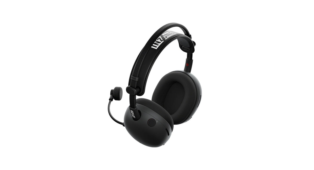 Sony INZONE H9 II Wireless Noise Cancelling Gaming Headset - Black - rear angled view