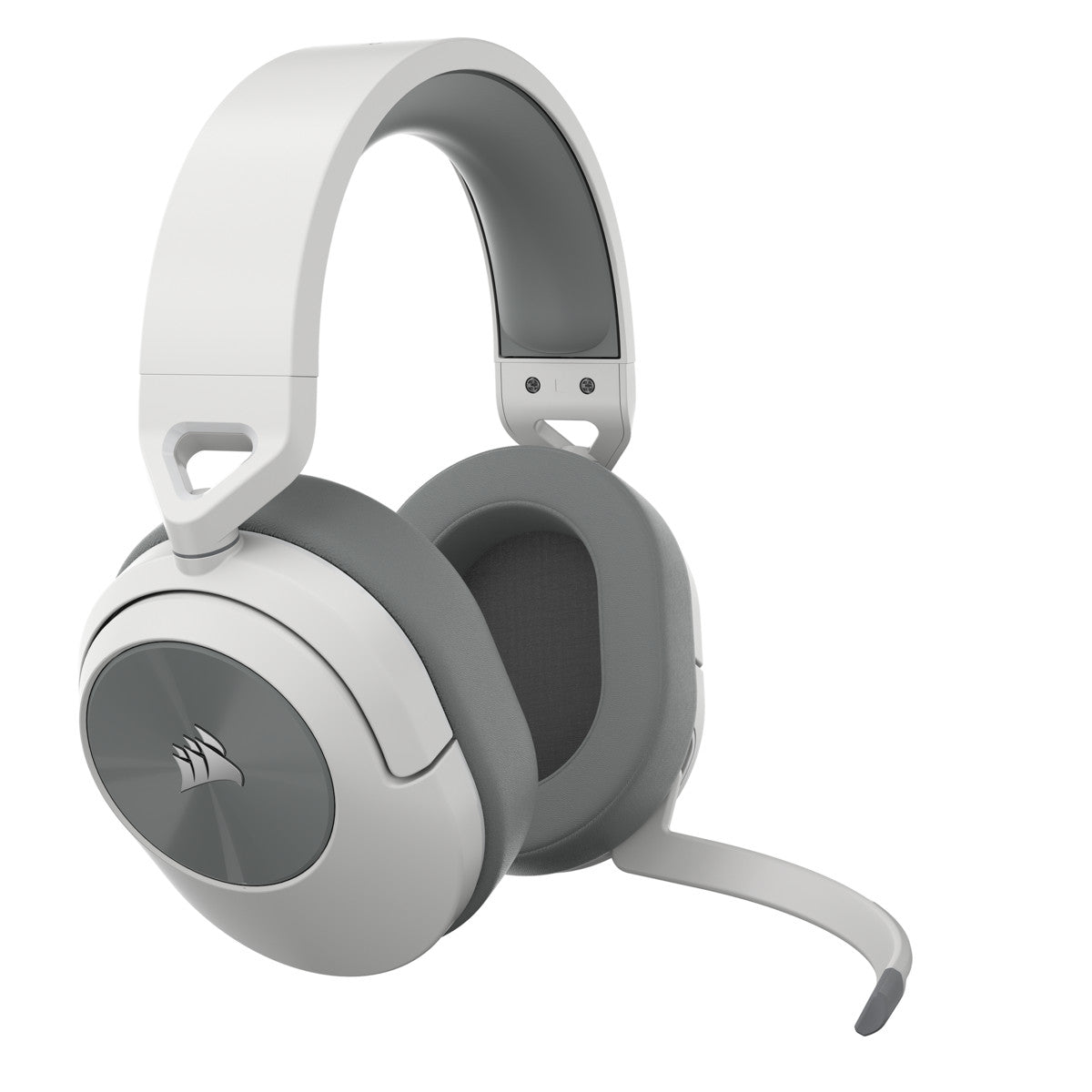 Corsair HS55 Wireless Gaming Headset - White - with boom microphone