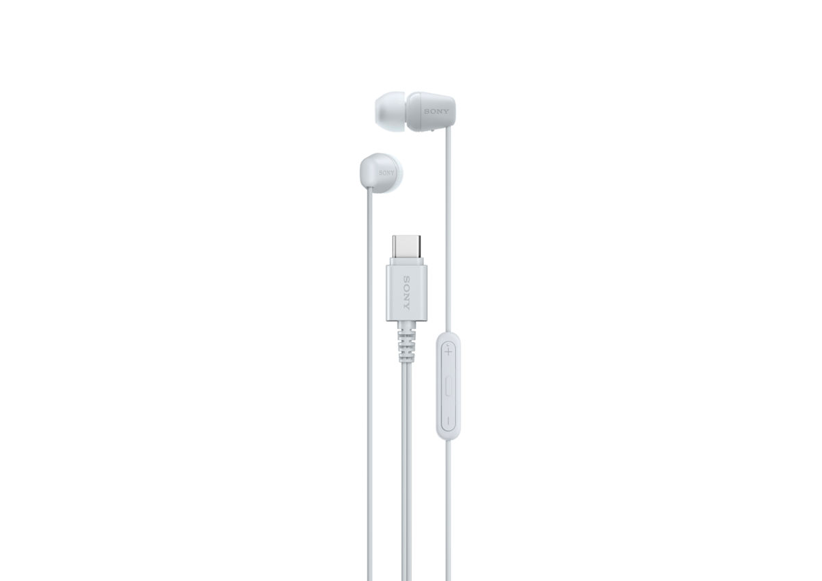 Sony IER-EX15C USB-C Wired In-Ear Earphones - Black - product view
