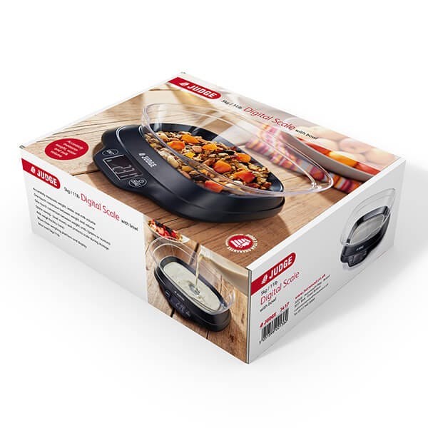 Judge J417 5kg digital bowl kitchen scale product image 2