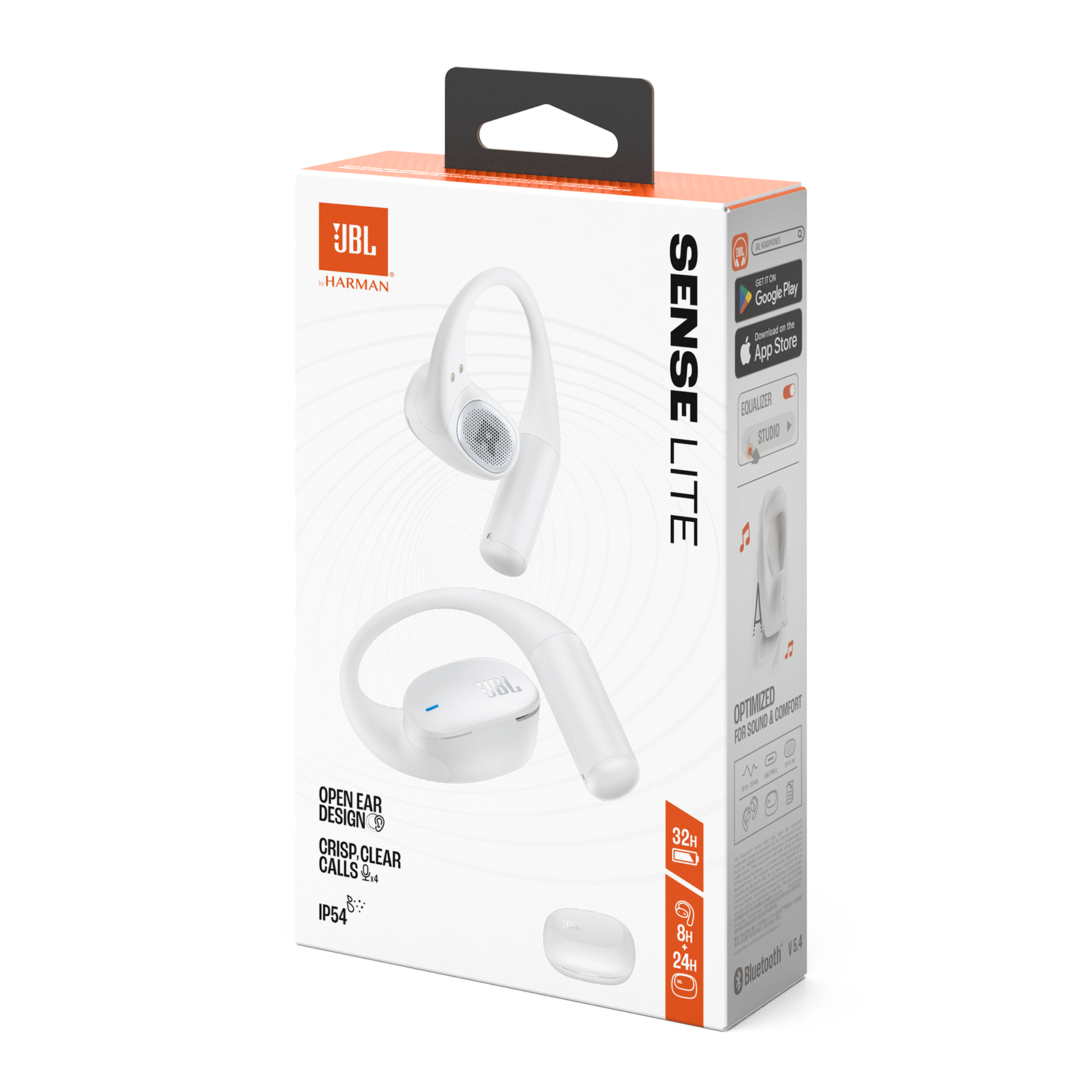 JBL Sense Lite Wireless Open-Ear Headphones White product image