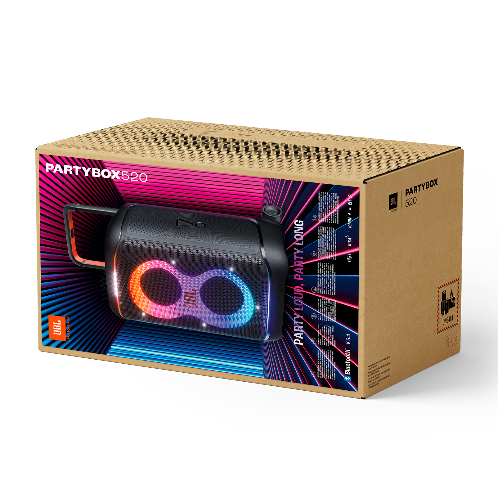 JBL PartyBox 520 Party Speaker product image