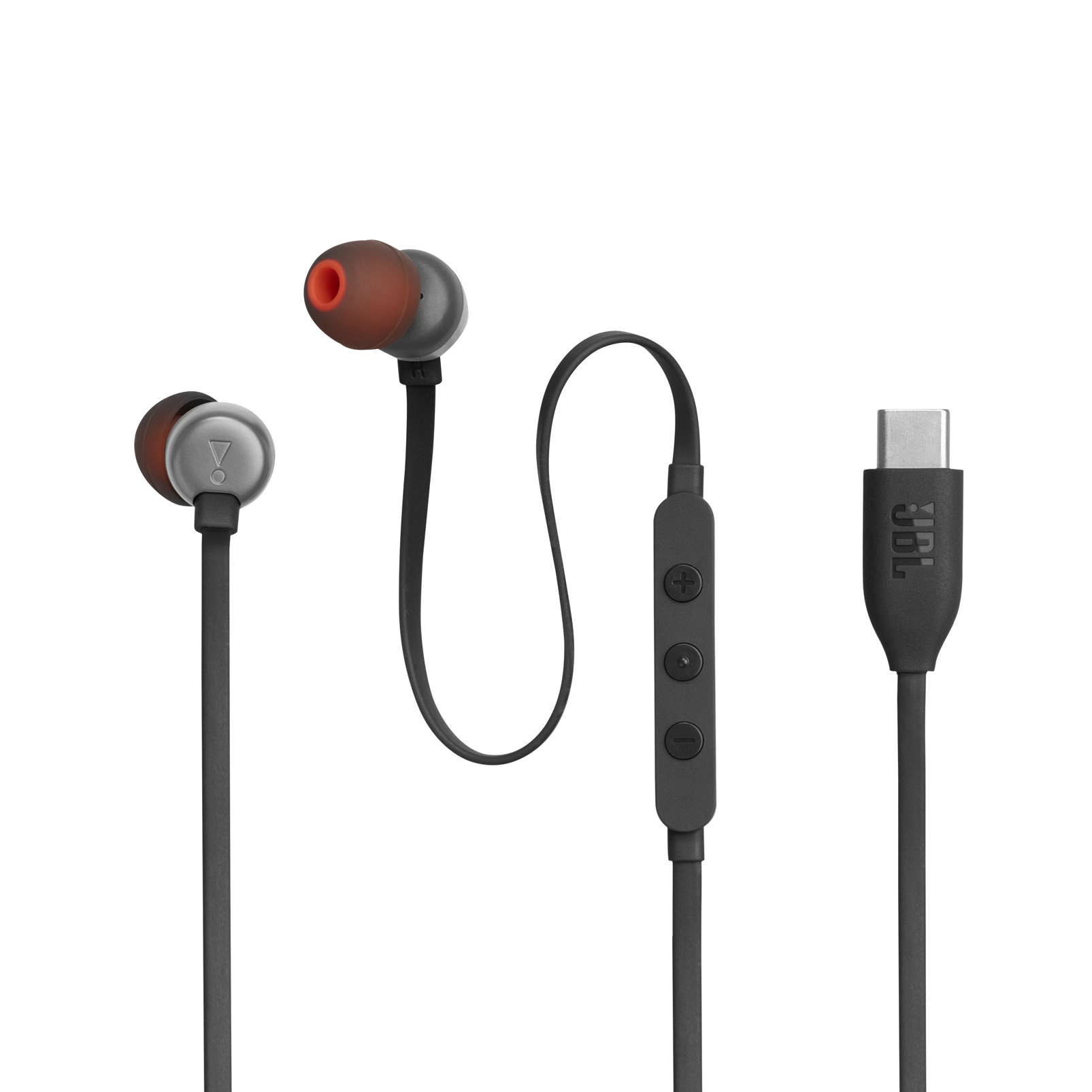 JBL Tune 310C Wired USB-C Earbuds Black product image