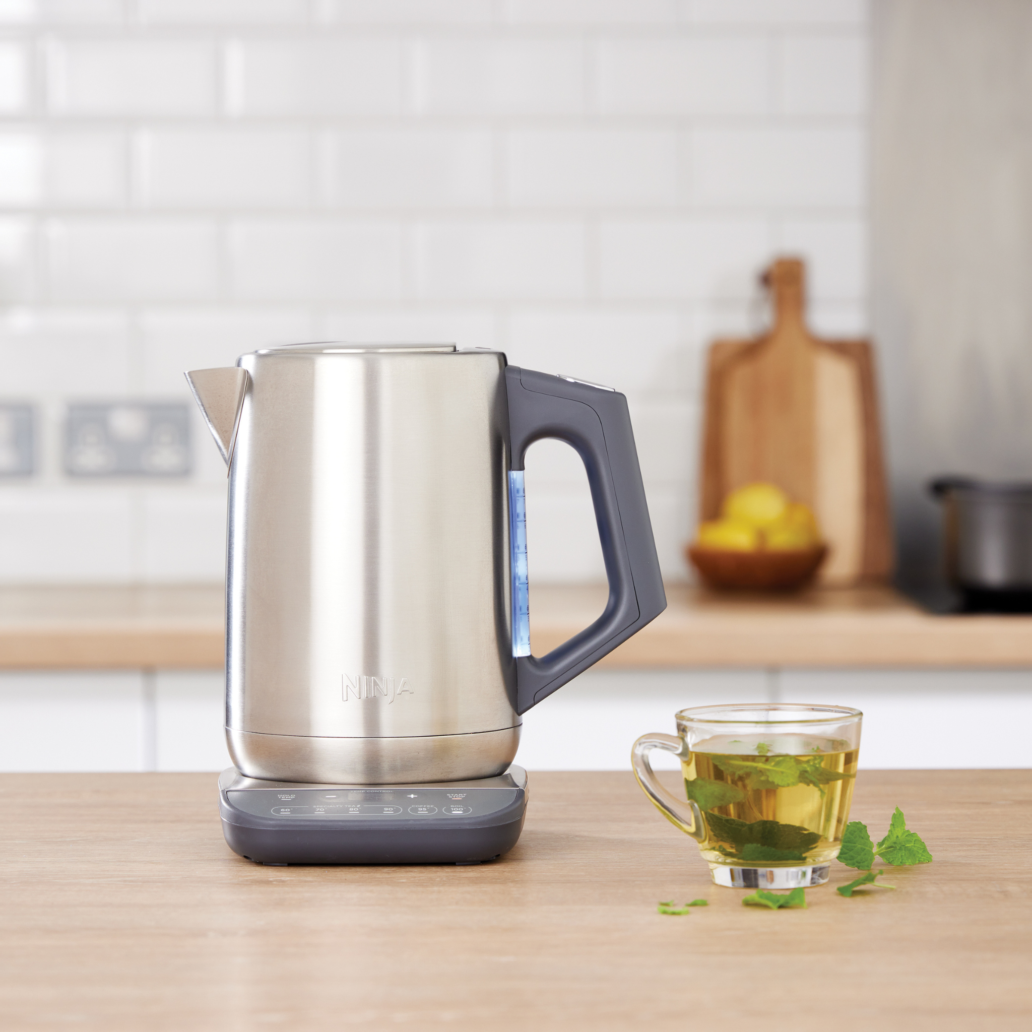 Ninja Perfect Temperature Kettle 1.7L Rapid Boil Stainless Steel product image