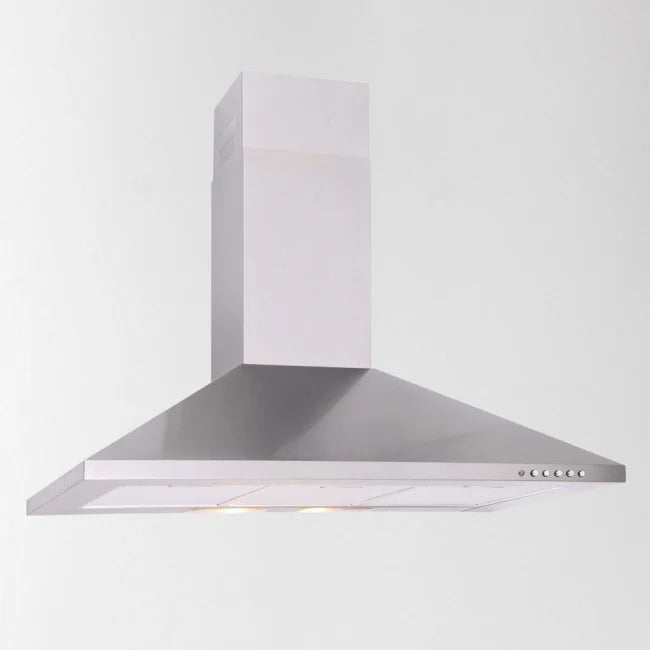 Luxair 90cm Premium Chimney Cooker Hood in Stainless Steel | LA-90-STD-SS