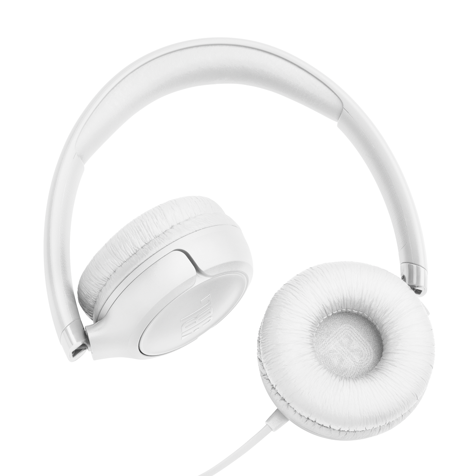 JBL Tune 530 Wired On-Ear Headphones White product image