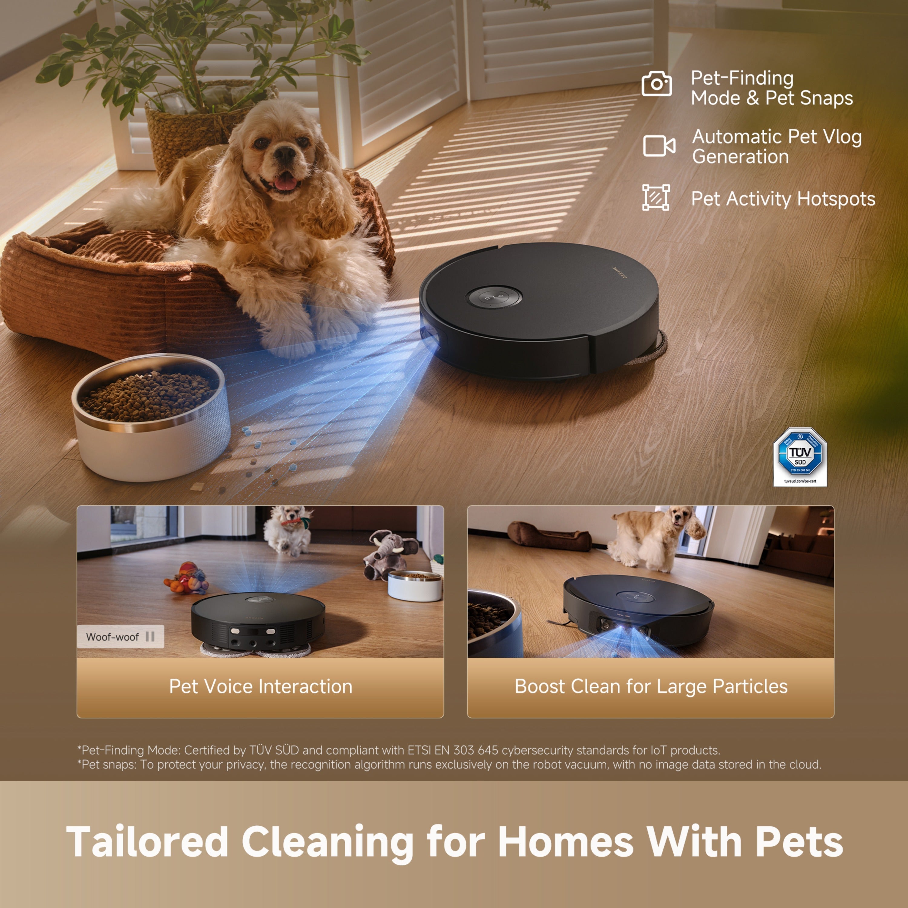 Dreame L60 Ultra Robot Vacuum Cleaner and Mop - Black | RLL37CE0