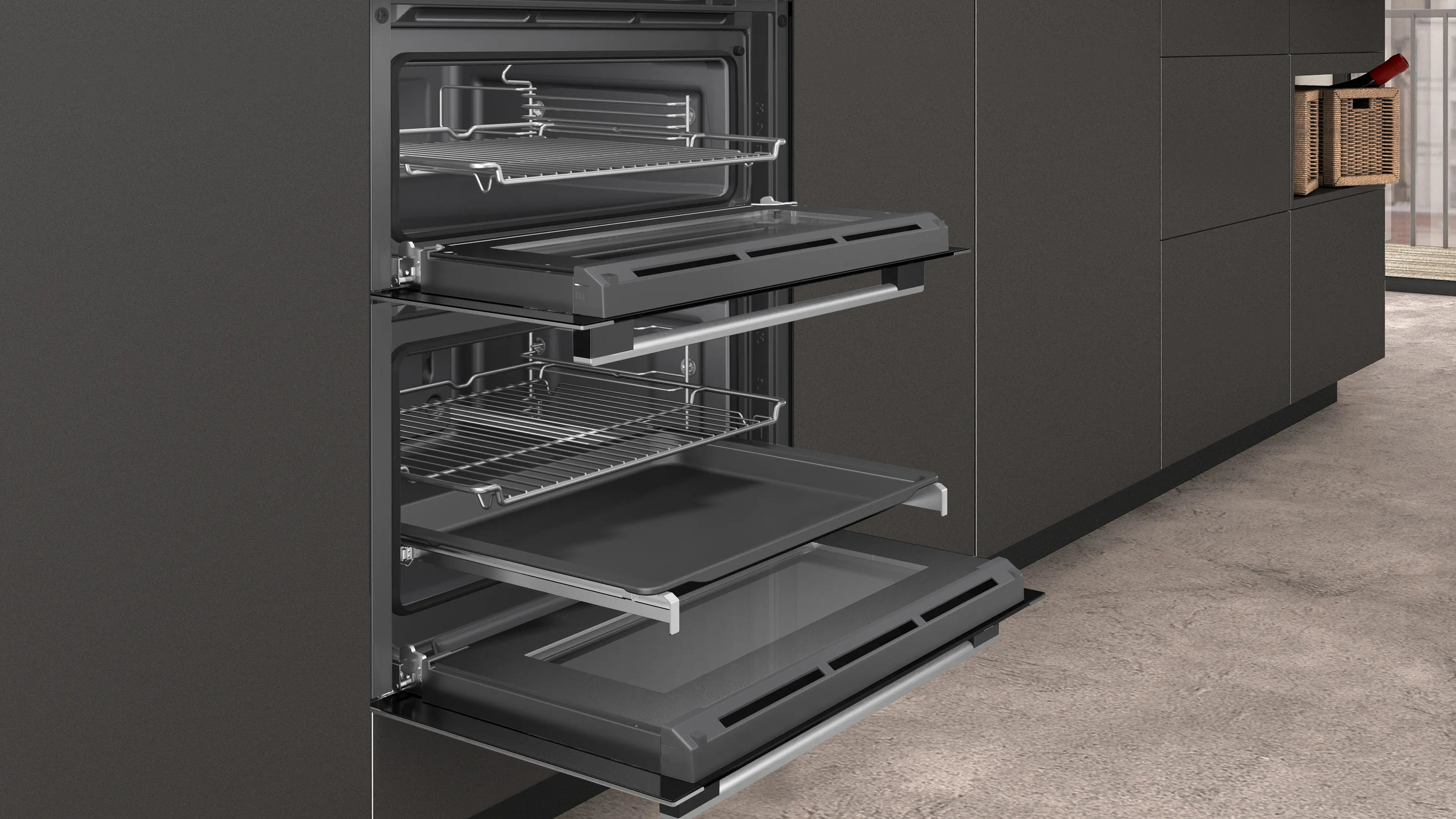 NEFF N50 J1ACE2HN0B built-under double oven in Stainless Steel