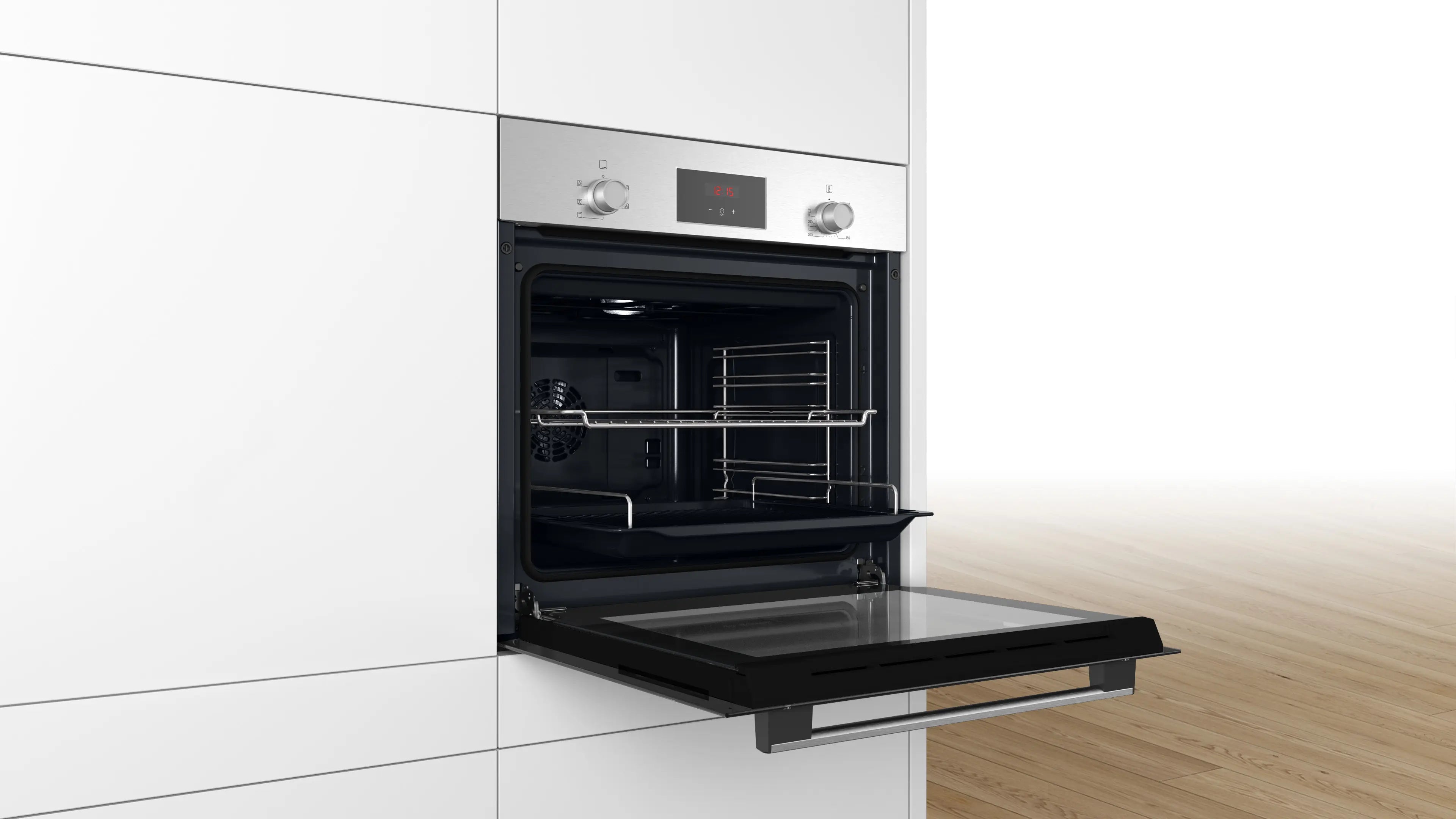 Bosch Series 2 HHF113BR0B Built-In Single Oven in Stainless Steel