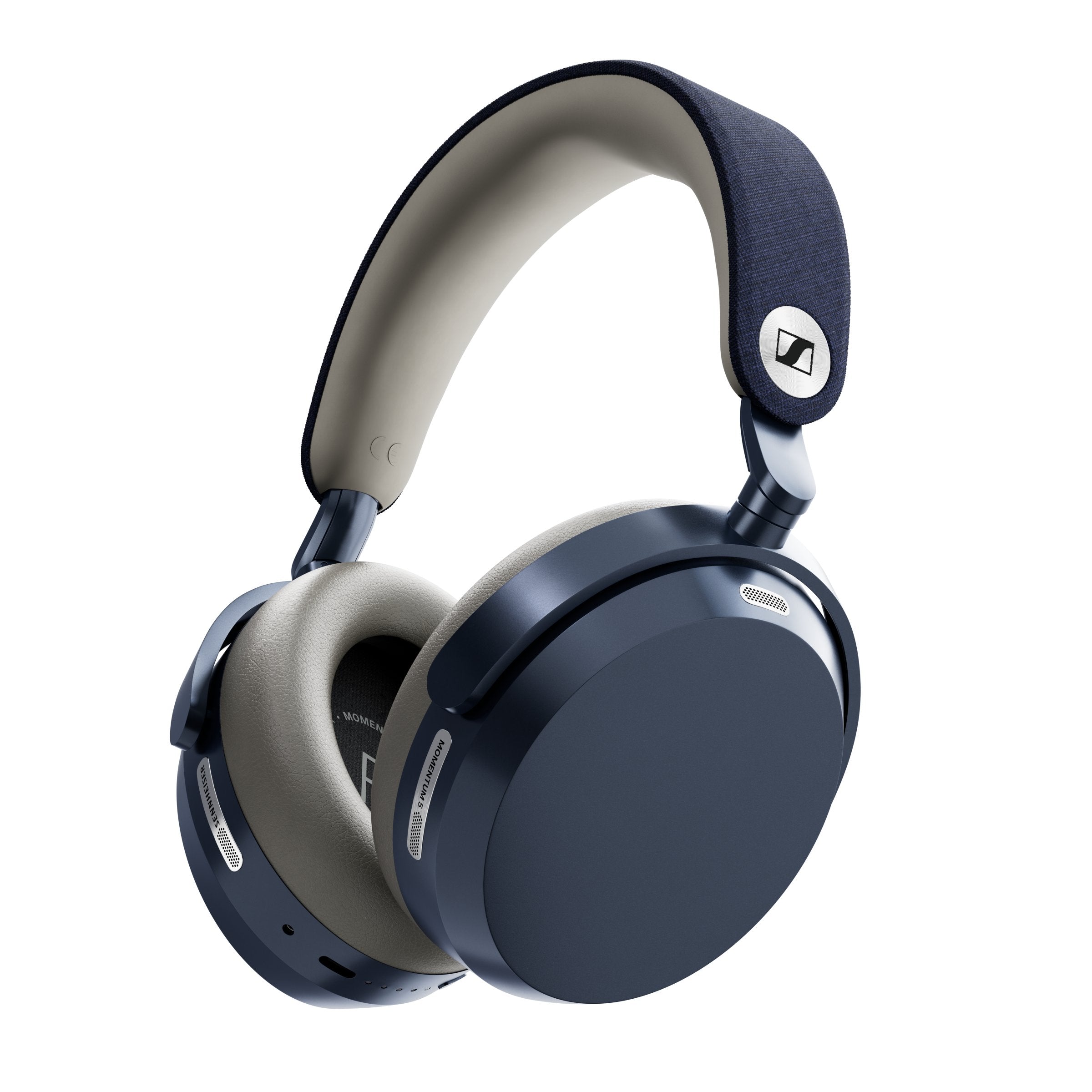 Sennheiser MOMENTUM 5 Wireless Headphones Denim — hero front view