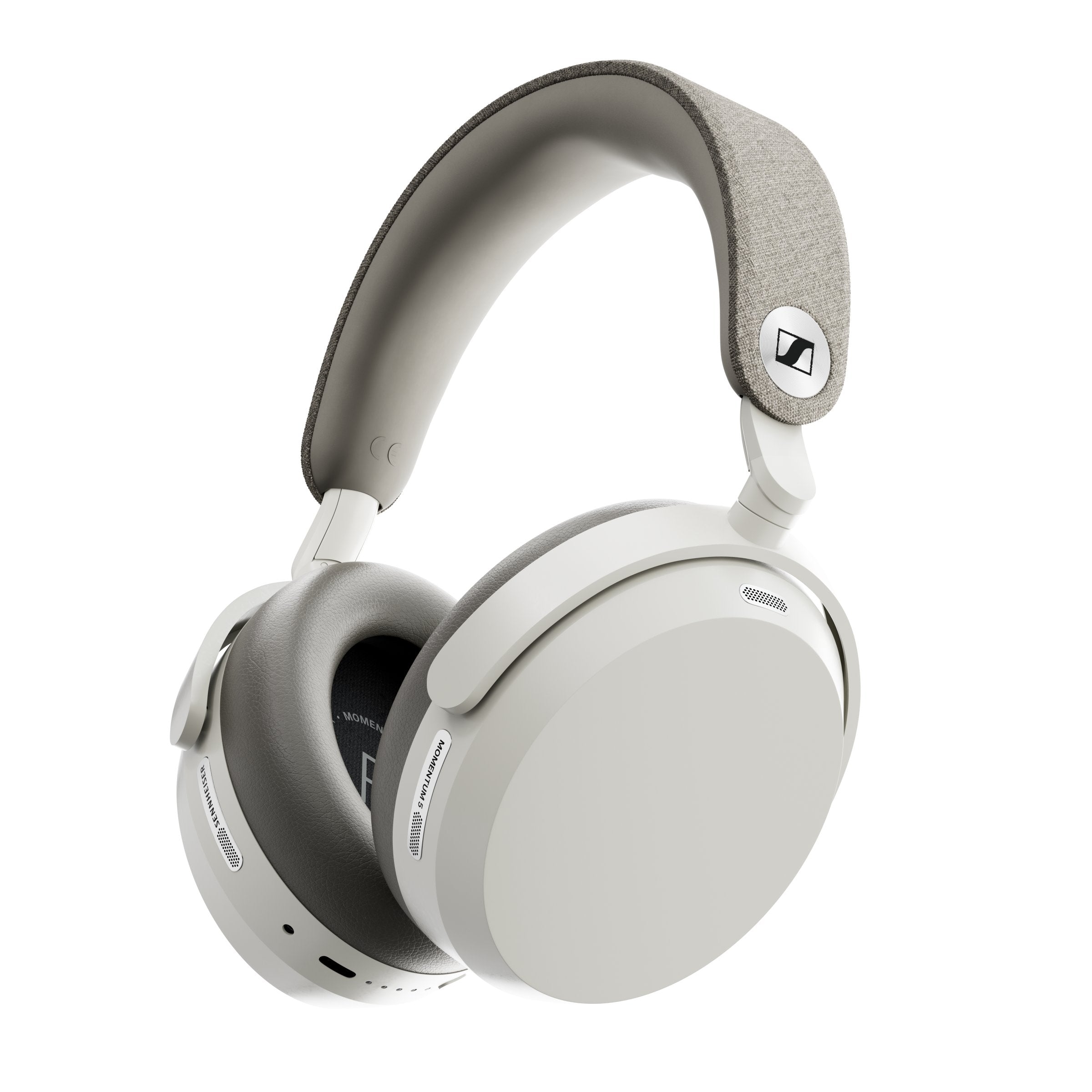 Sennheiser MOMENTUM 5 Wireless Headphones White — hero front view