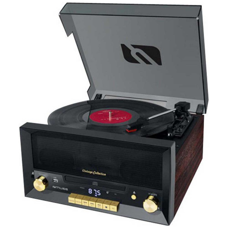 Muse Retro Record Player Turntable | MT112W