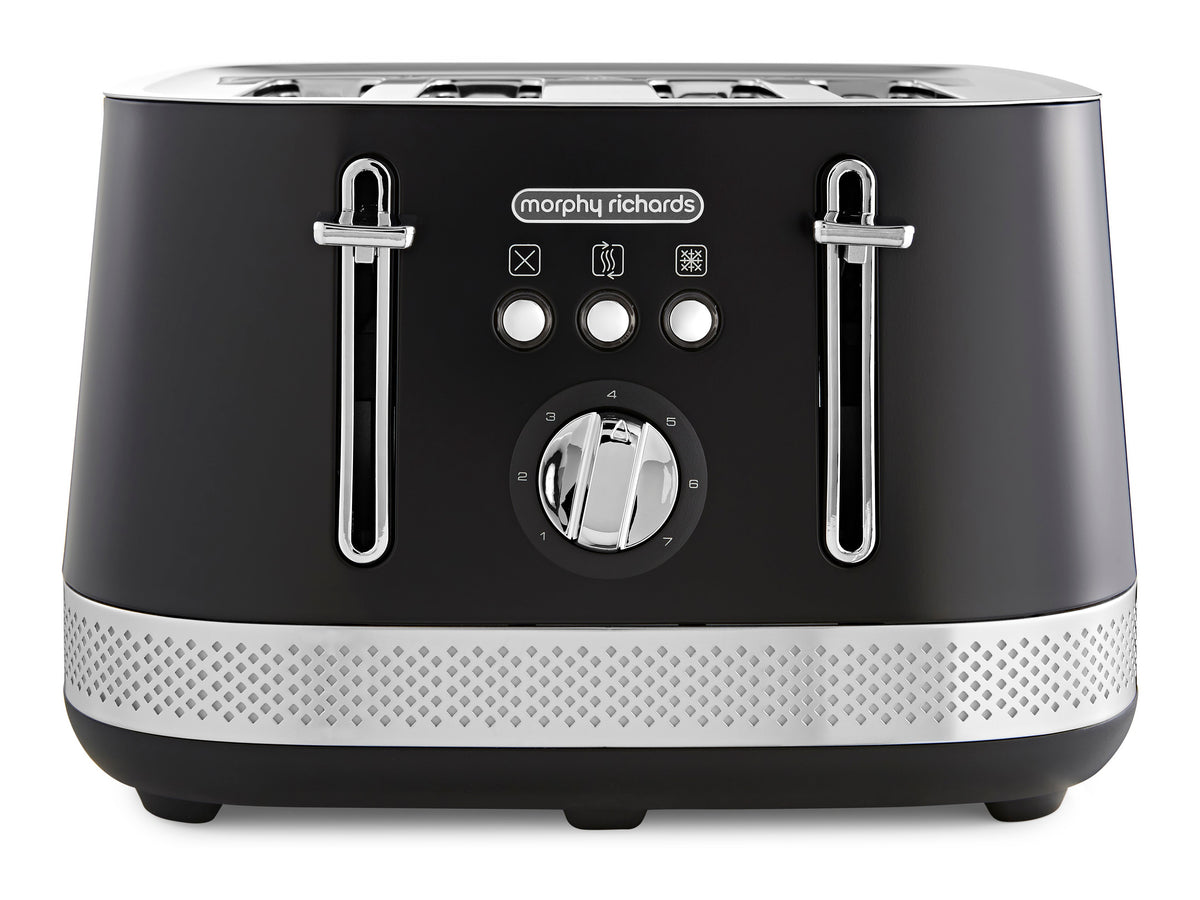 Morphy Richards Illumination Toaster 4-Slice Matt Black product image