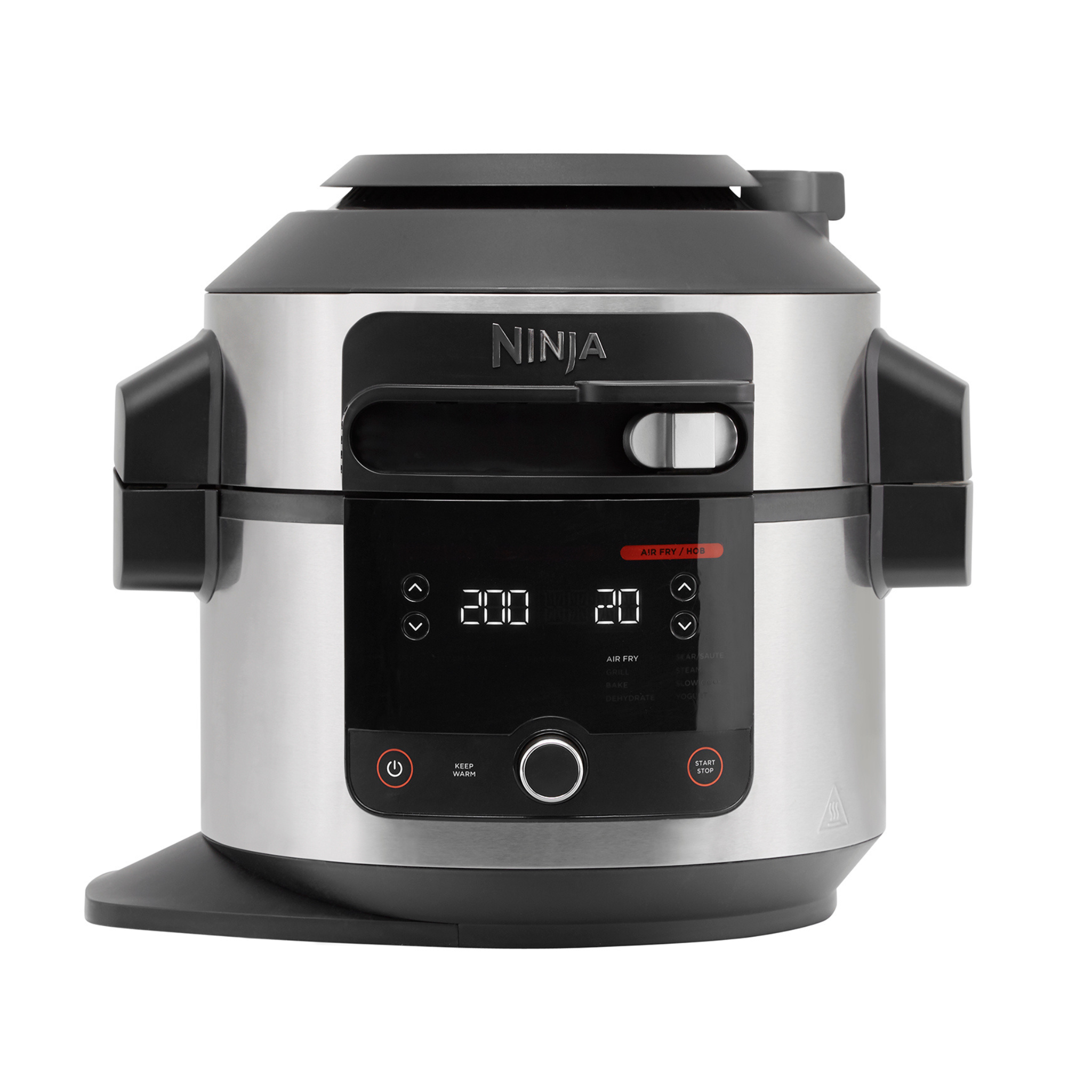 Ninja Foodi 11-in-1 SmartLid Multi-Cooker 6L Stainless Steel & Black product image