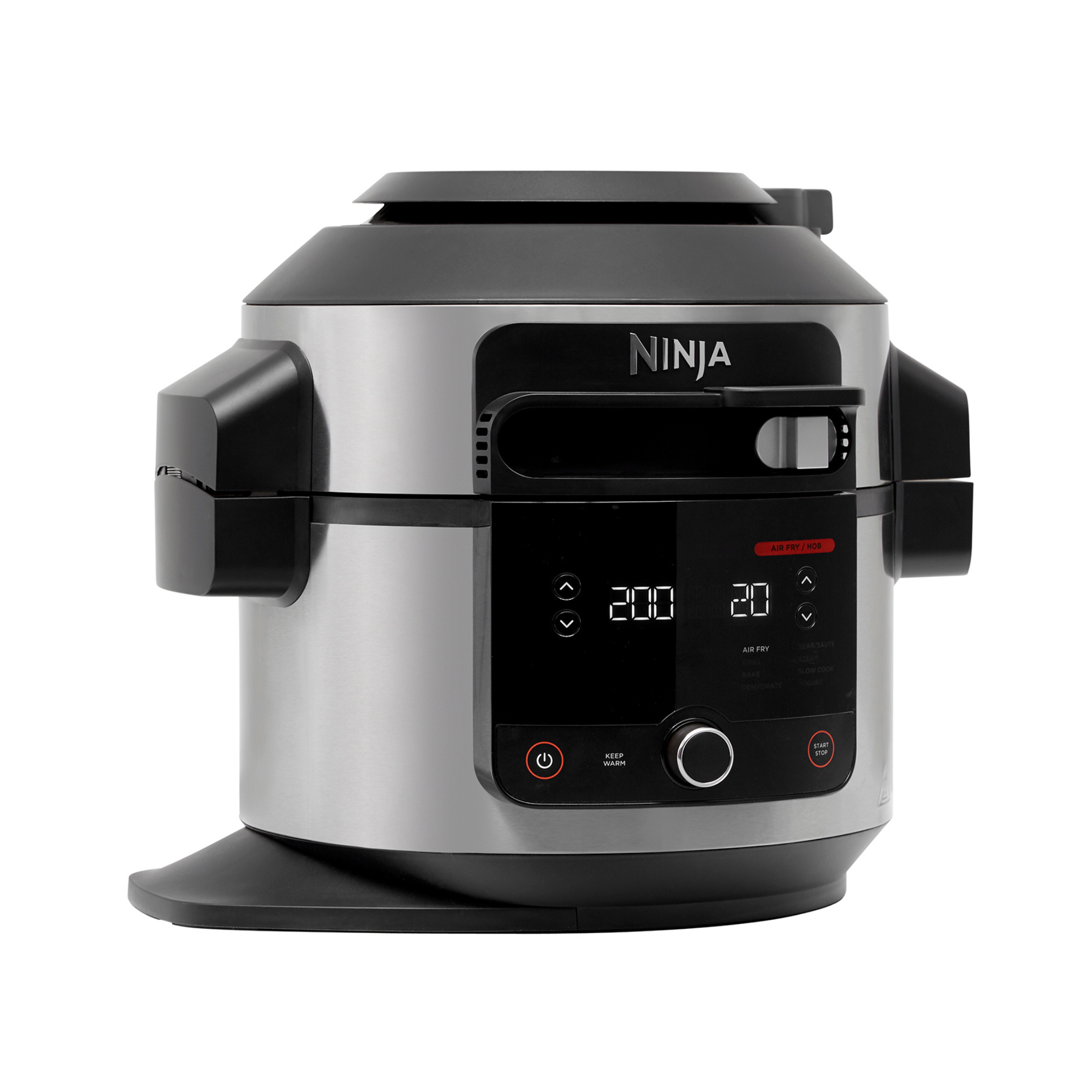 Ninja Foodi 11-in-1 SmartLid Multi-Cooker 6L Stainless Steel & Black product image