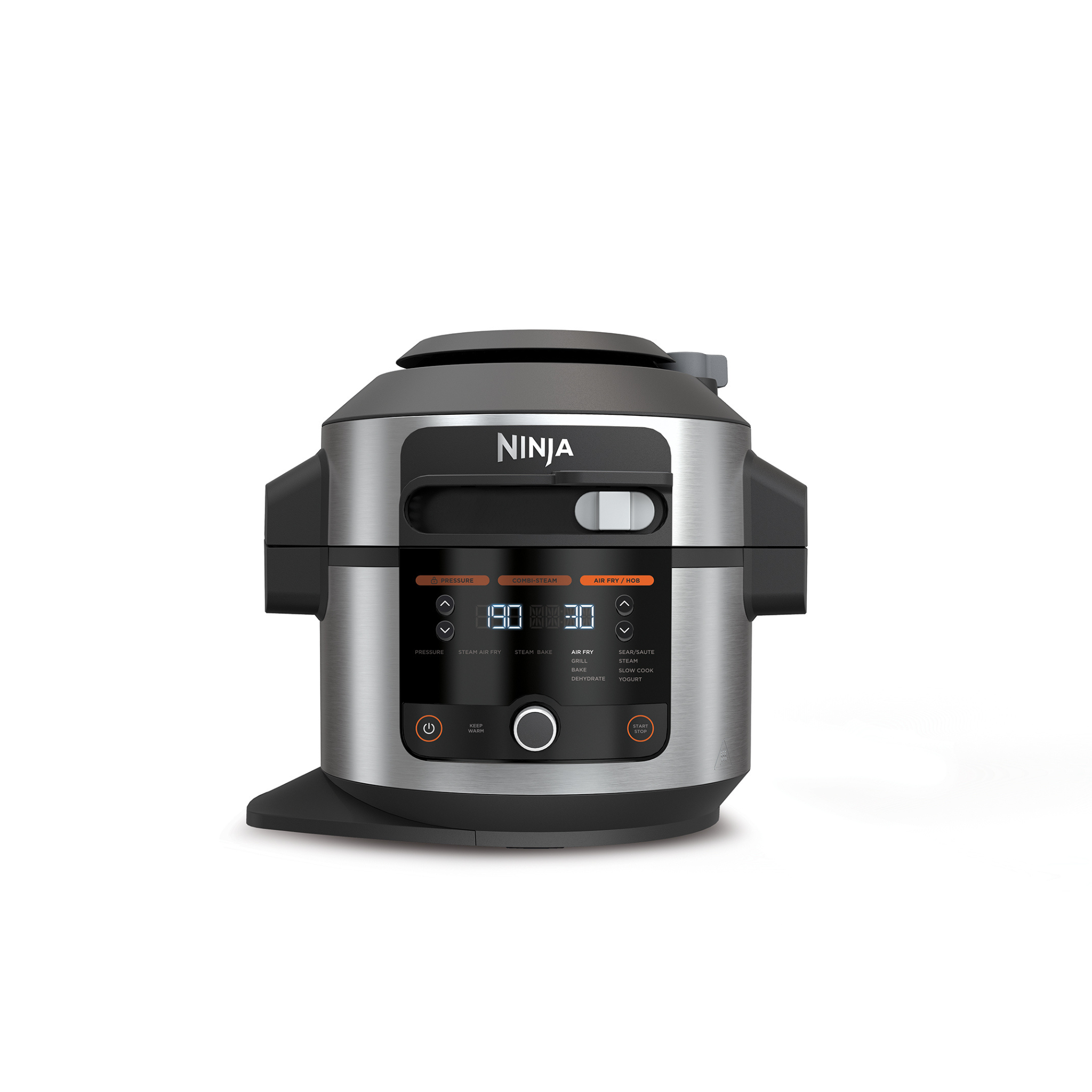 Ninja Foodi 11-in-1 SmartLid Multi-Cooker 6L Stainless Steel & Black product image