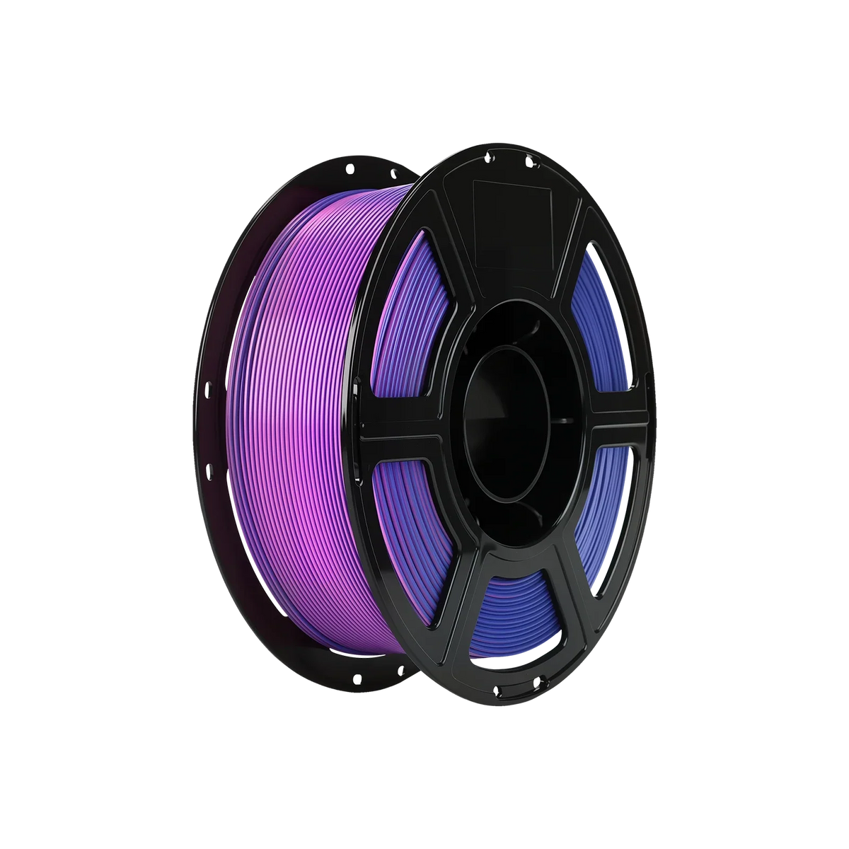 Flashforge PLA Silk Dual Color 3D Printing Filament 1.75mm 1kg - Blue & Rose - 1kg spool