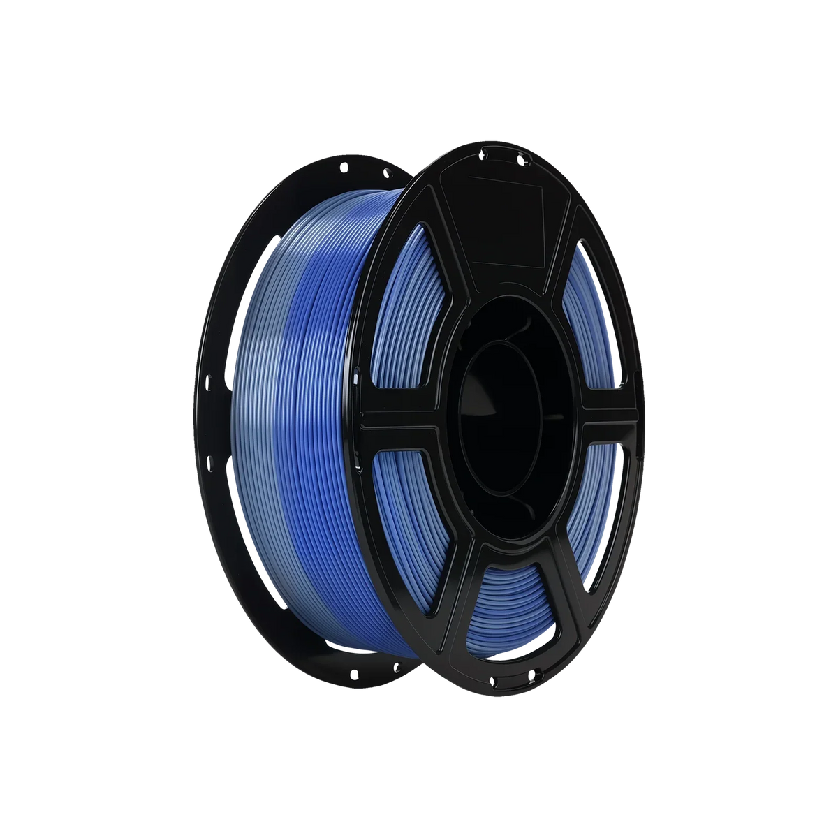 Flashforge PLA Silk Dual Color 3D Printing Filament 1.75mm 1kg - Blue & Silver - 1kg spool