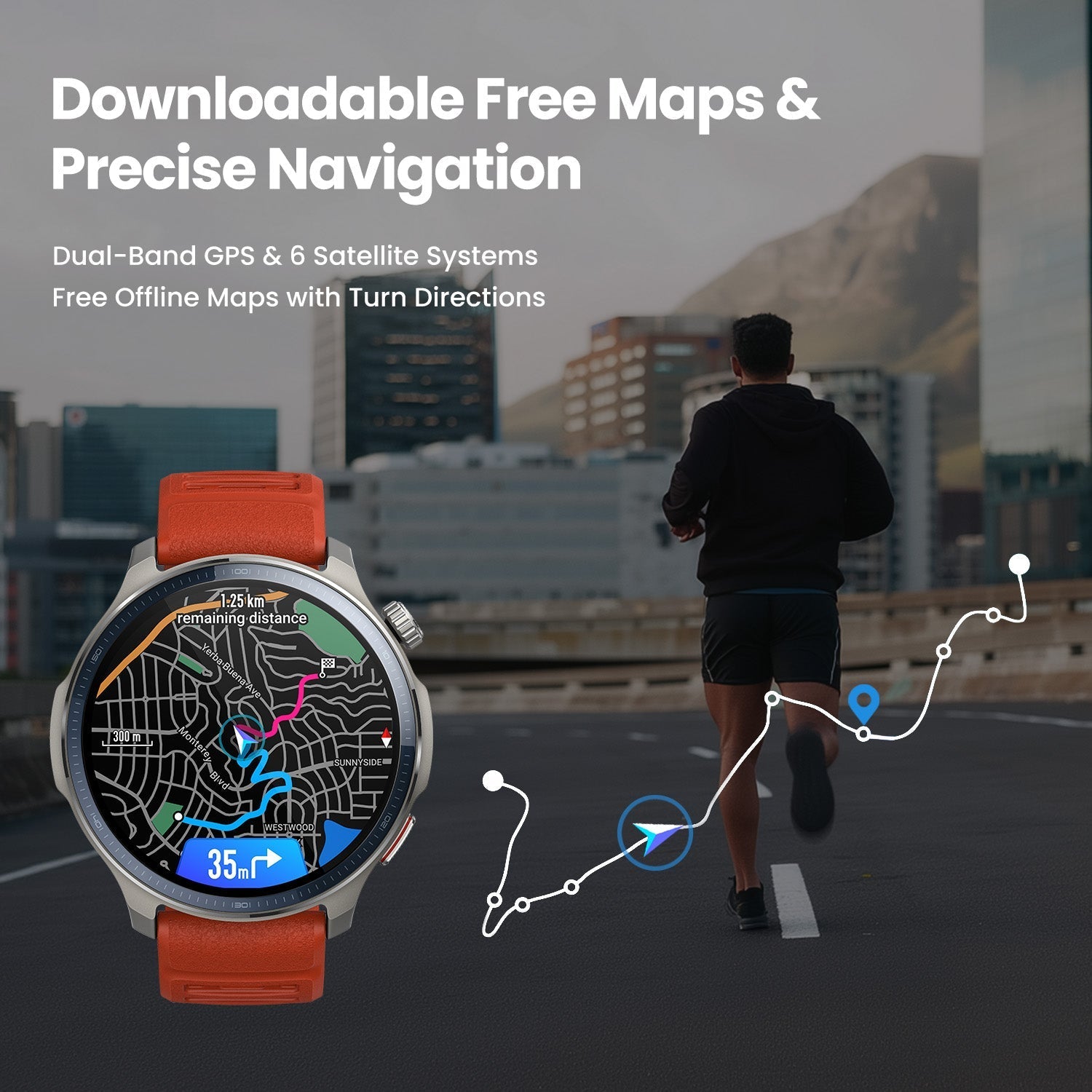 Amazfit Balance 2 Smartwatch – Advanced Health, Fitness & GPS Watch