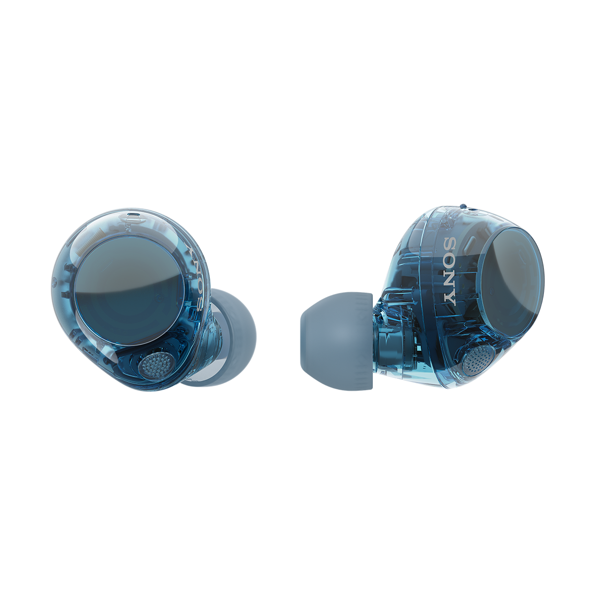 Sony WF-C710N Noise Cancelling True Wireless Earphones - Glass Blue - official product image