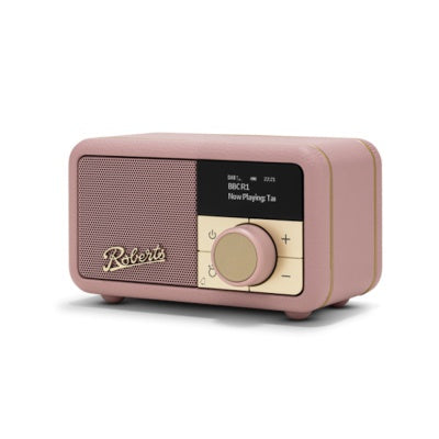 Roberts Revival Petite 2 FM Radio with Bluetooth Dusk Pink | REV-PETITE2DP
