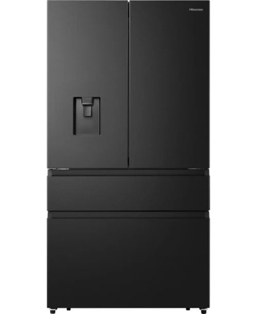 Hisense Pureflat French Door Smart American Fridge Freezer Black Stainless Steel | RF749N4SWFE