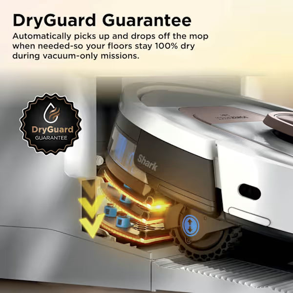 Shark ThermaCharged PowerDetect 2-in-1 Vac & Mop Robot Vacuum White product image