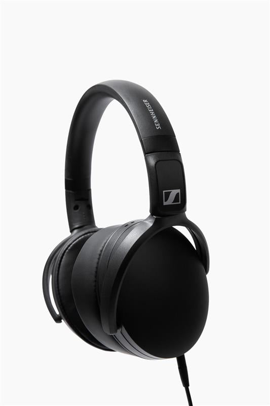 Sennheiser HD 400U USB-C Headphones Black — clean three-quarter hero