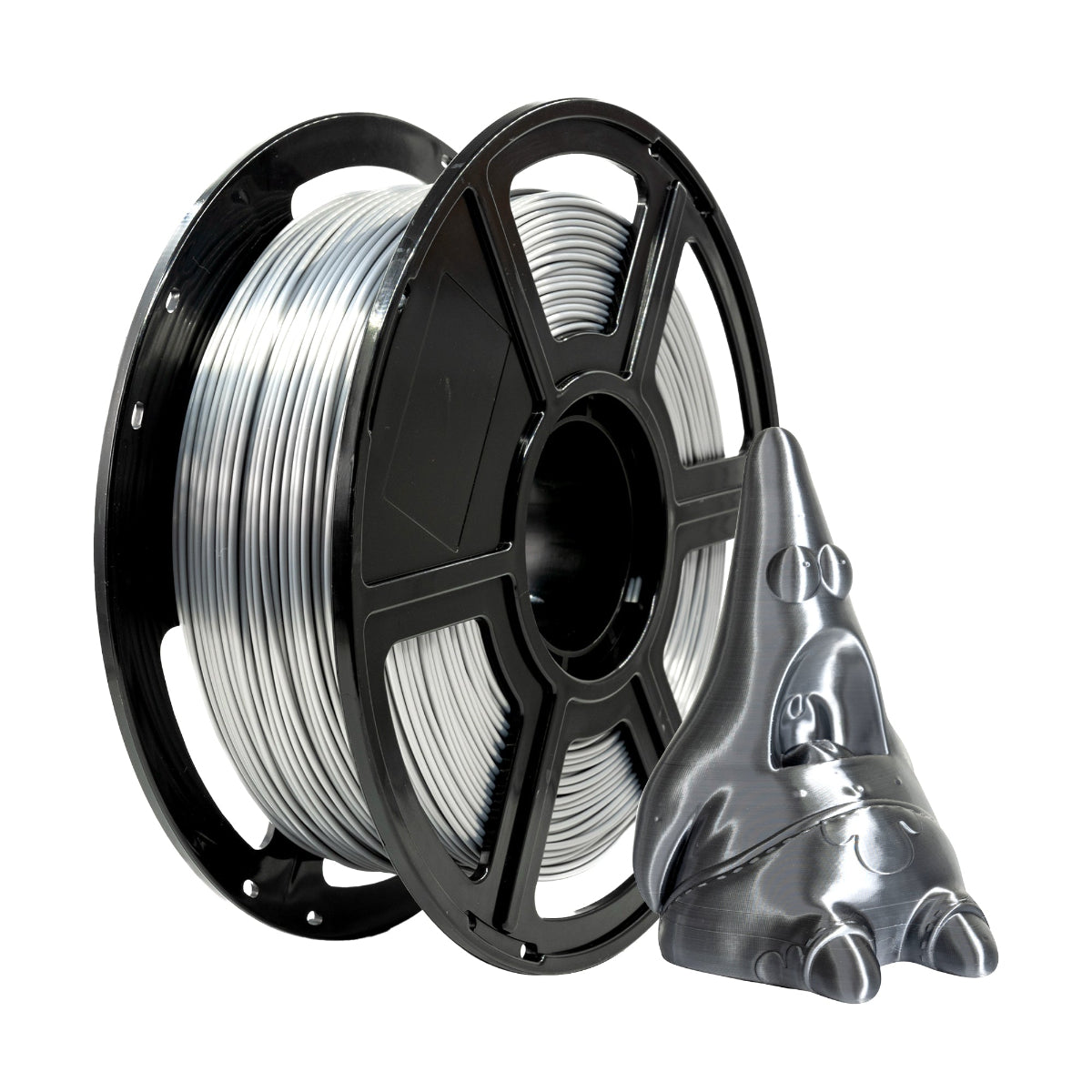 Flashforge PLA Silk 3D Printing Filament 1.75mm 1kg - Silver - alternative view