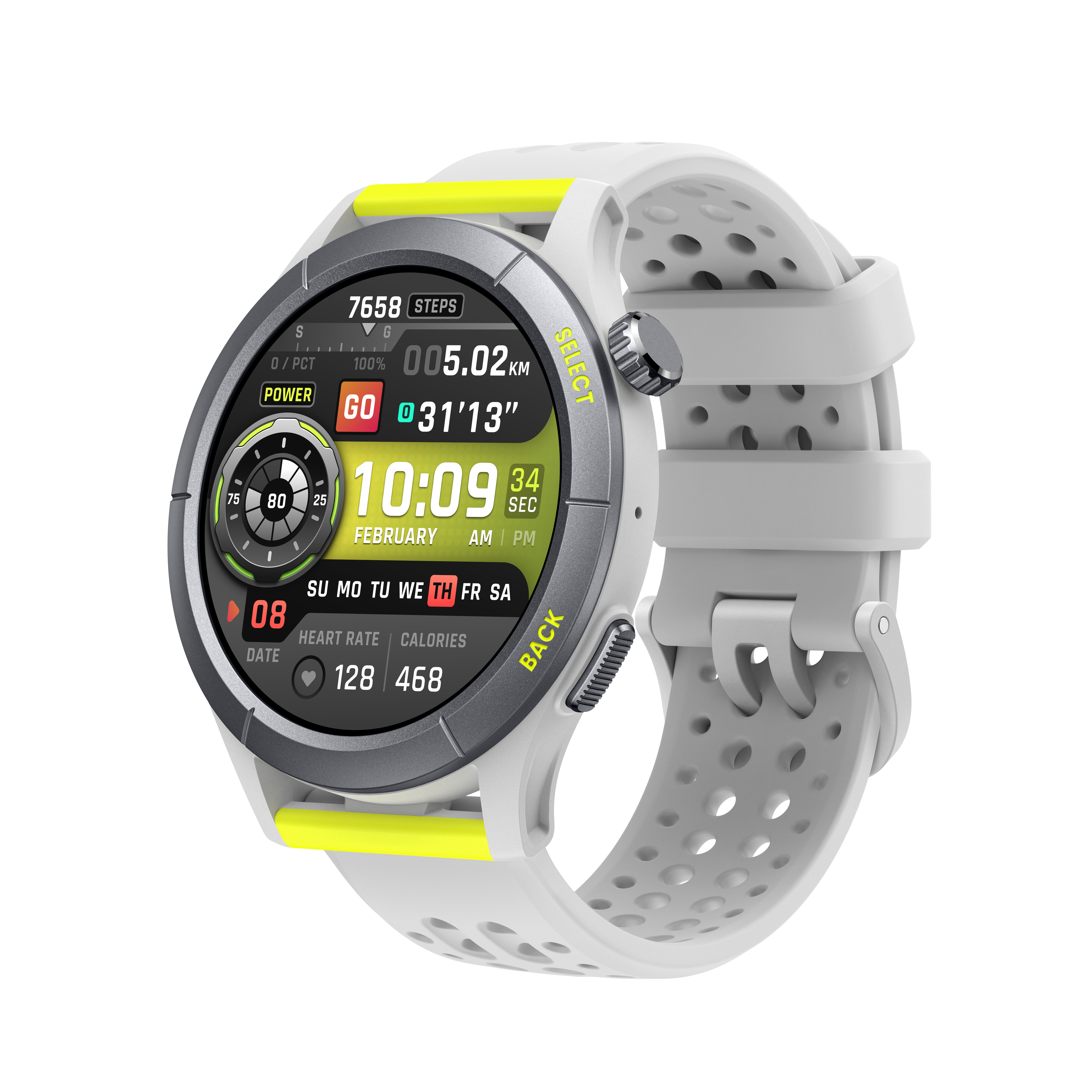 Amazfit Cheetah 47mm AMOLED Smartwatch – Speedster Grey | 146-W2294TY1N