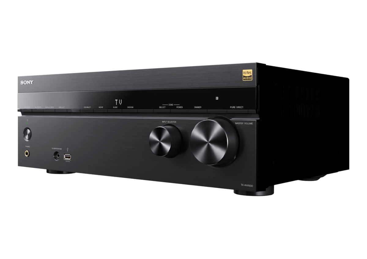 Sony TA-AN1000 7.2ch 8K AV Amplifier - Black - product view