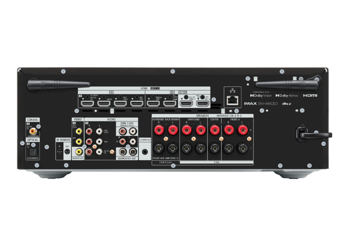 Sony TA-AN1000 7.2ch 8K AV Amplifier - Black - product view