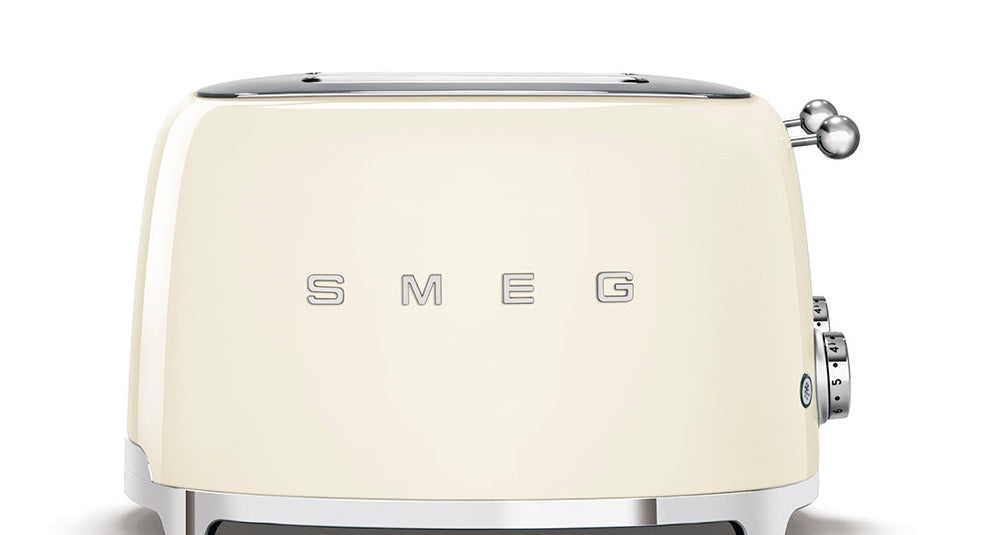 Smeg 50's Retro Style 4 Slice Toaster | Cream | TSF03CRUK