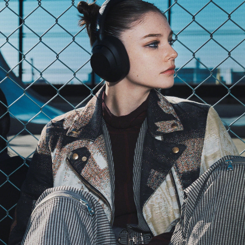 Sony ULT WEAR Noise Cancelling Wireless Over-Ear Headphones - Black - hero view