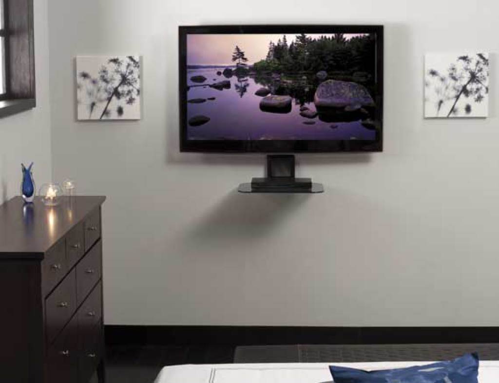 SANUS On-Wall AV Component Shelf - official product image