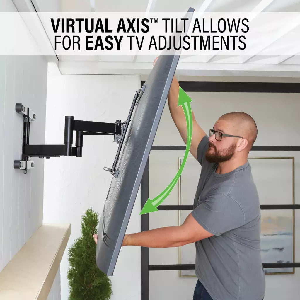 SANUS Outdoor Premium Full-Motion TV Wall Mount 40"-85" - official product image