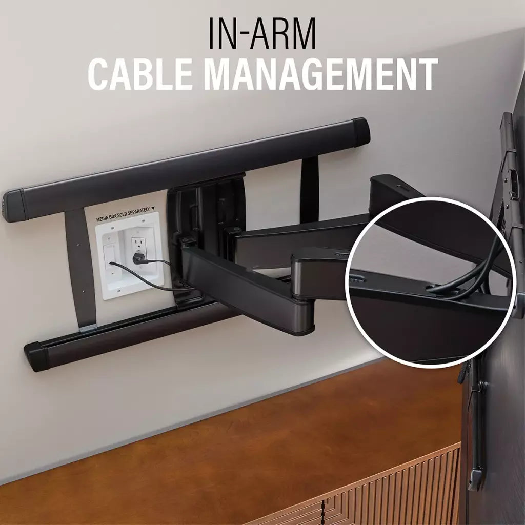 SANUS Advanced XL Full-Motion TV Wall Mount 65"-100" - official product image