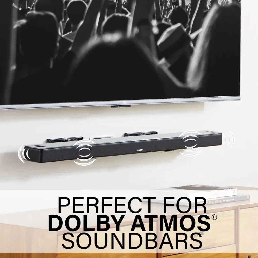 SANUS Universal Extendable Soundbar Wall Mount - official product image